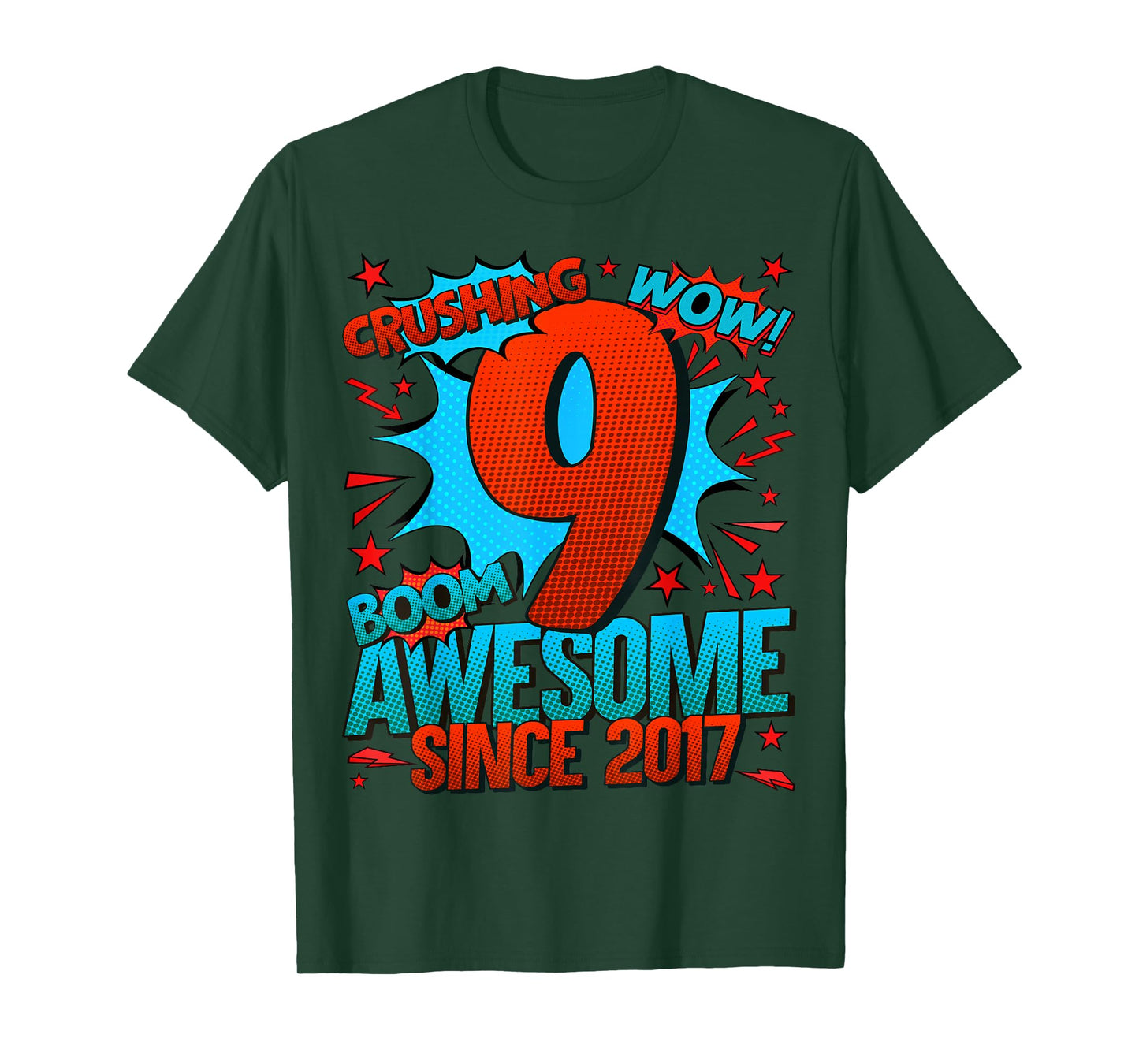 9 Year Old Gifts for Boys 9th Birthday Boy 9 Year Old Boy T-Shirt