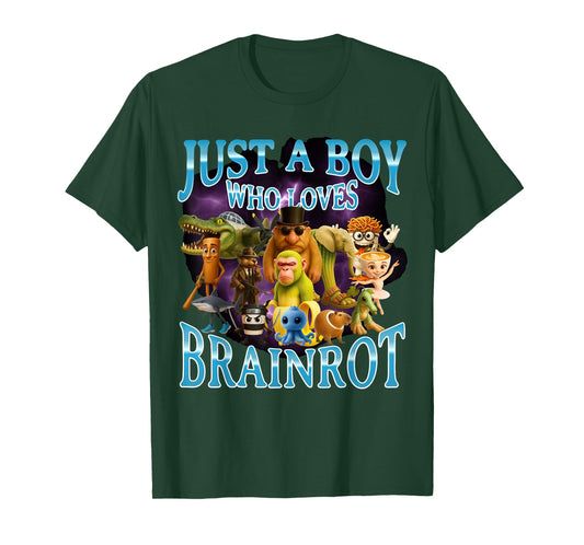 Italian Brainrot Lover Boy Funny Meme Internet Humor T-Shirt