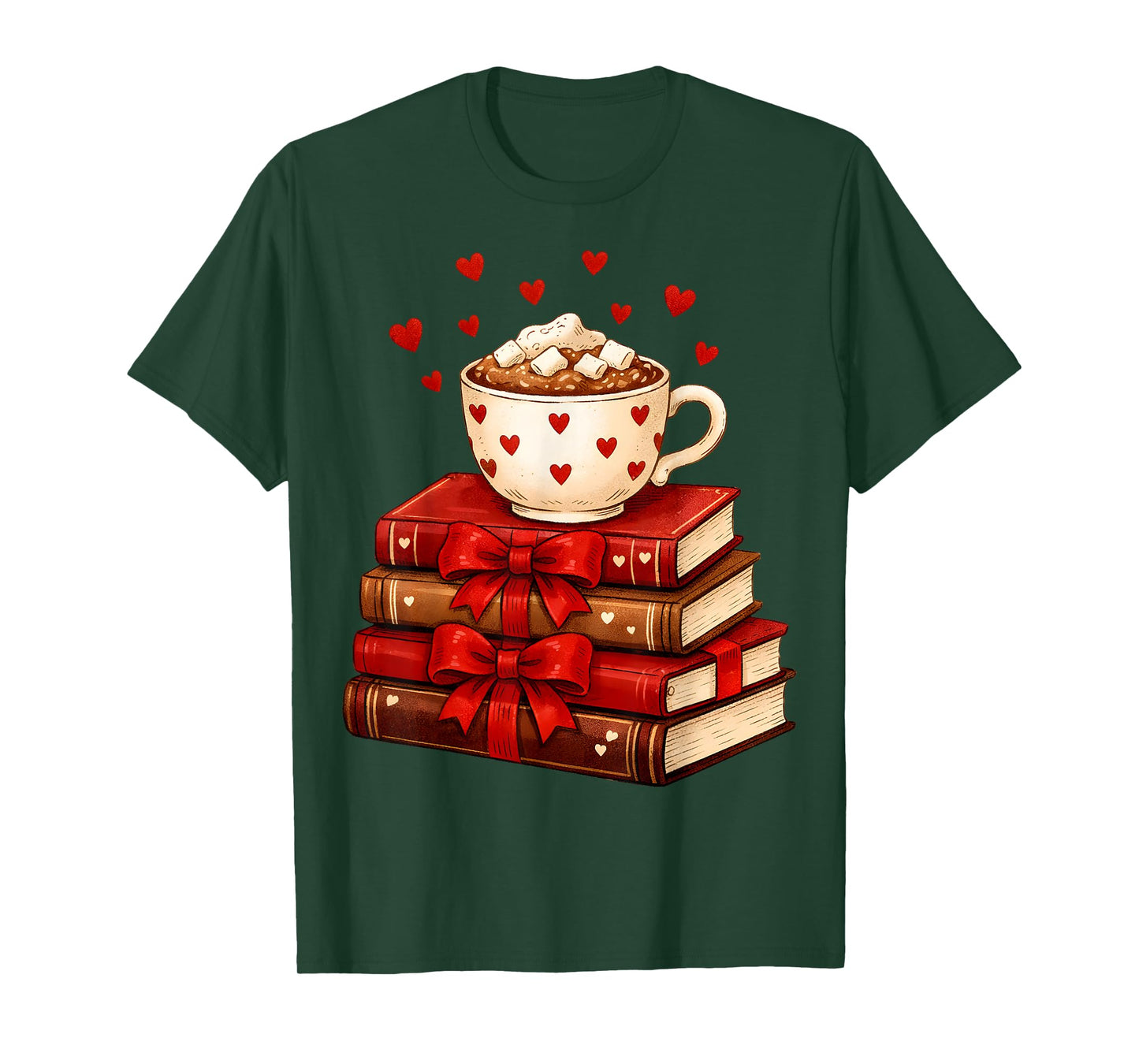 All Booked for Valentine’s Day Reading Teacher T-Shirt