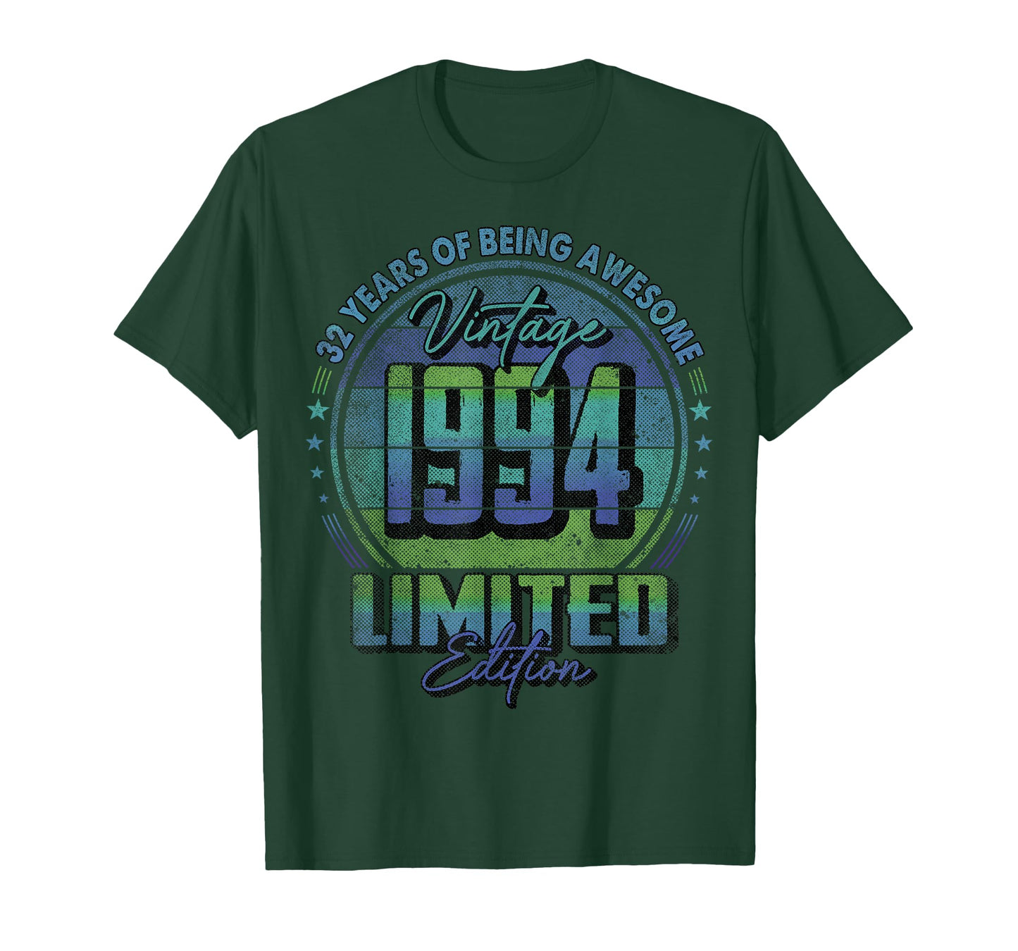 Vintage 1994 Limited Edition Shirt 32 Year Old 32nd Birthday T-Shirt