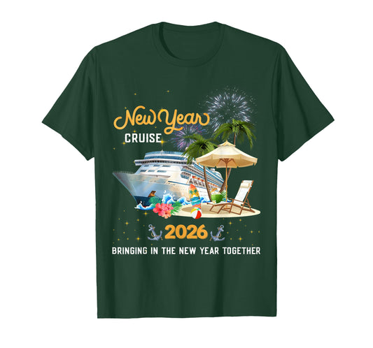 New Year Cruise 2026 Bringing in The New Year Together T-Shirt