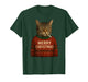 Funny Christmas Smoking Cat Merry Christamas T-Shirt