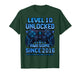 Official Double Digits Level 10 Unlocked 10th Birthday Boy T-Shirt