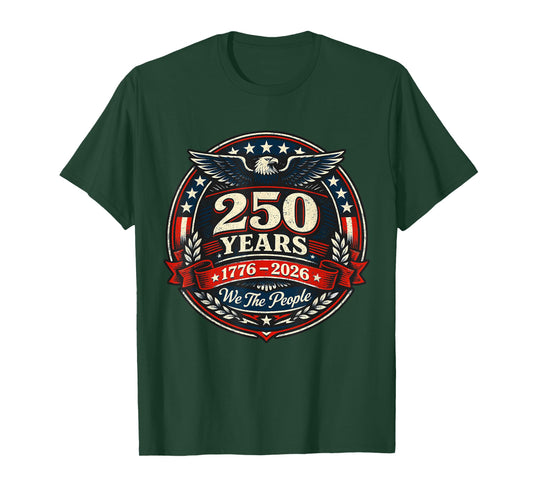 The United States of America - 250 Years - 1776-2026 - USA T-Shirt