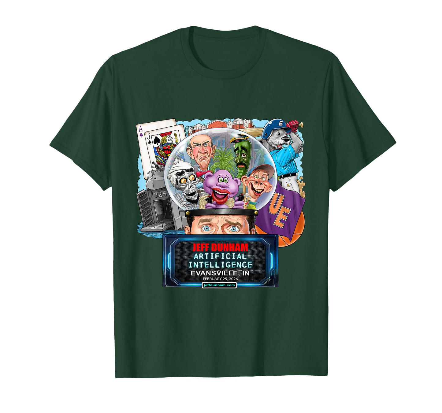 Jeff Dunham Evansville, in (2026) T-Shirt