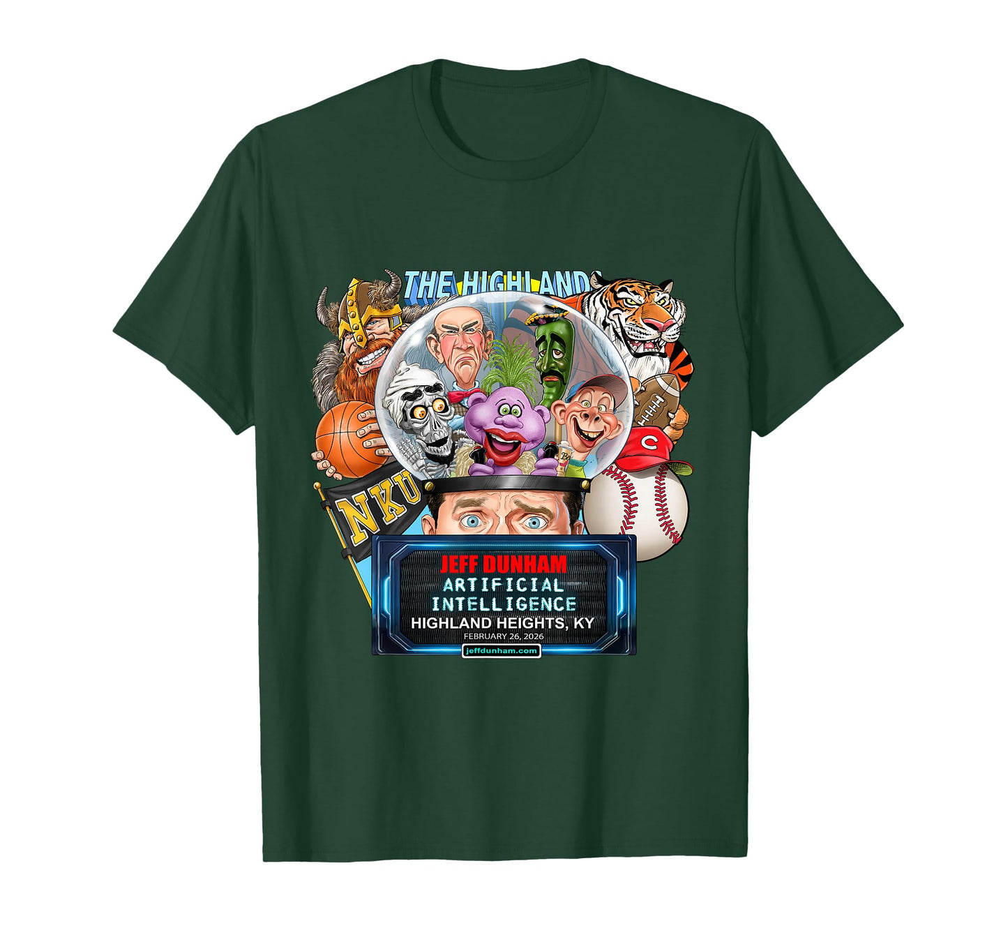 Jeff Dunham Highland Heights, KY (2026) T-Shirt