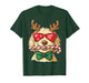 Cute Goldendoodle Dogs Christmas Lights Golden Doodle Dog PJ T-Shirt