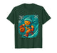 Funny Santa Playing Basketball Gingerbread Bball Fans T-Shirt