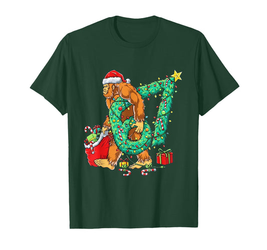 Bigfoot 67 Meme Christmas Tree 67 Baseball Lifestyle 101 T-Shirt