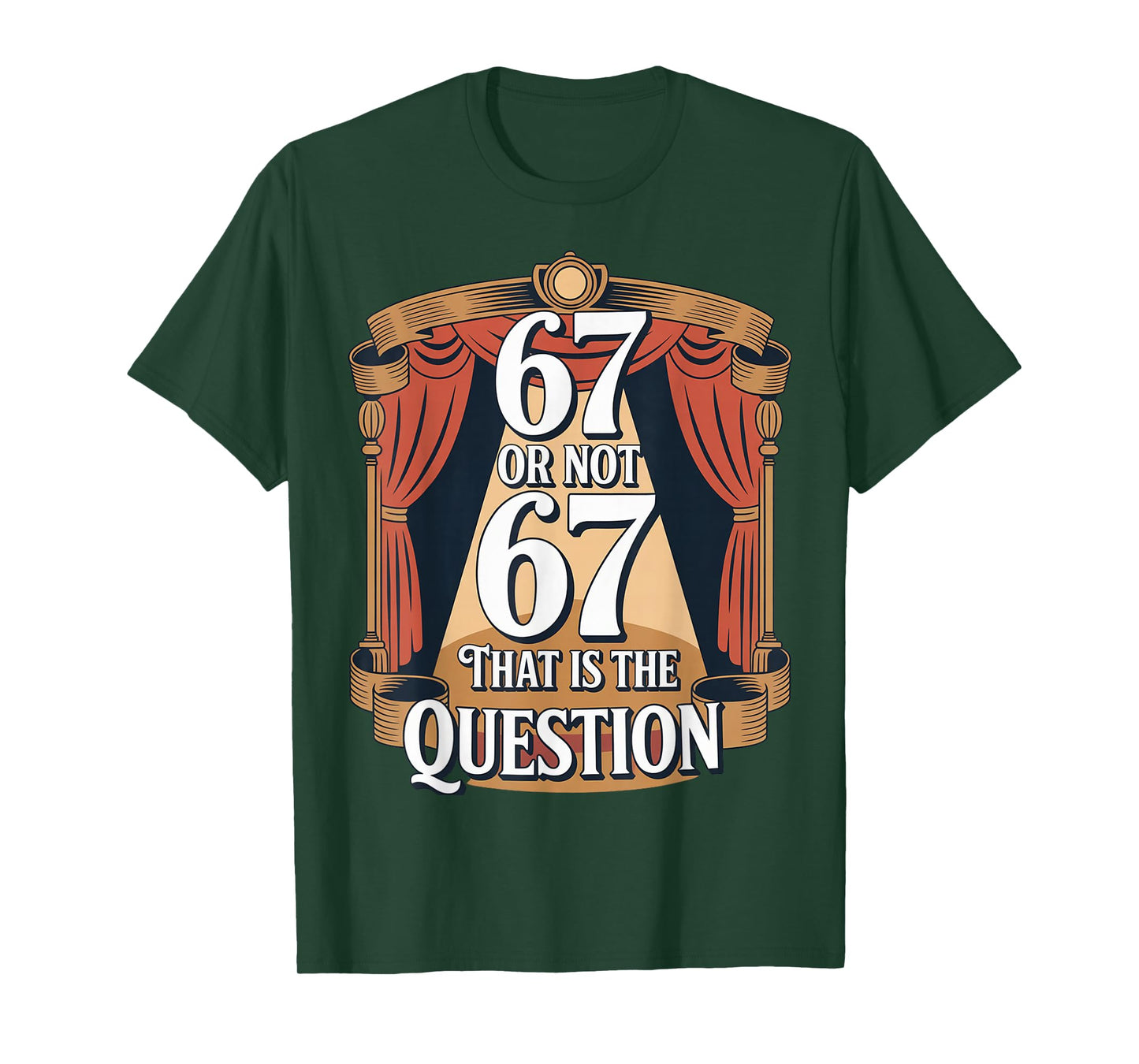 Funny 67 Meme Philosophy Teacher Teacher 67 Funny Overuse 67 T-Shirt