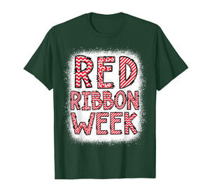 Red Ribbon Men Women Kids Red Ribbon Week T-Shirt