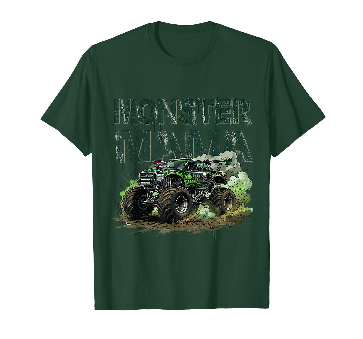Monster Truck Mama Family Matching Monster Truck Lovers T-Shirt