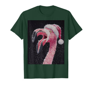Flamingo Christmas Holiday T-Shirt