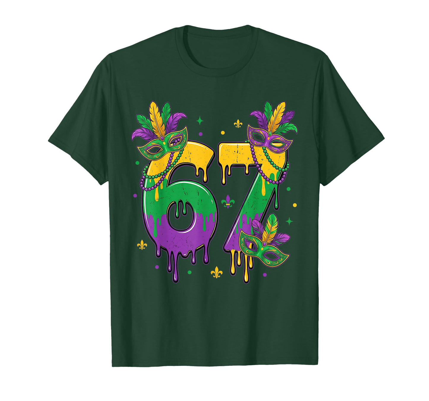 67 Mardi Gras Boys Kid Youth Teens New Orleans Carnival 6-7 T-Shirt