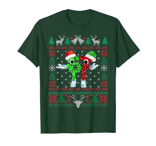 Funny Festive 67 Six Seven Brainrot Ugly Xmas Sweater T-Shirt