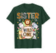 Sister of The Wild One 1St Birthday Kids Safari Jungle T-Shirt