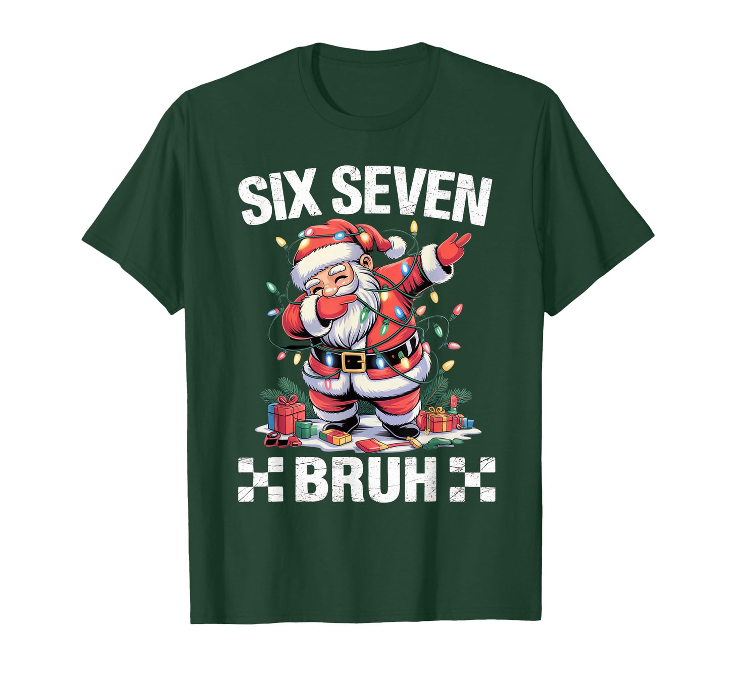 67 Six Seven Burh Funny Christmas 6 7 Meme Men Women Kids T-Shirt