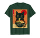 Cat Ramen Japanese Funny Graphic Tees Kawaii Cat Anime Gifts T-Shirt