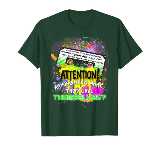 Cosmic Cassette Be Kind Rewind 80s - Remix T-Shirt