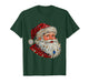 Jeweled Glam Santa Sparkle Christmas T-Shirt