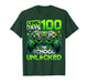 Level 100 Days of School Unlocked 100th Day Teacher Boy T-Shirt