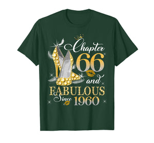 Chapter 66 Fabulous EST 1960 66th Birthday Queen Diamond T-Shirt