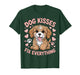 Cute Puppy Hearts Paws Dog Kisses Fix Everything T-Shirt