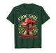 Cowgirl Howdy Christmas Y'all Xmas Wild West Coquette T-Shirt