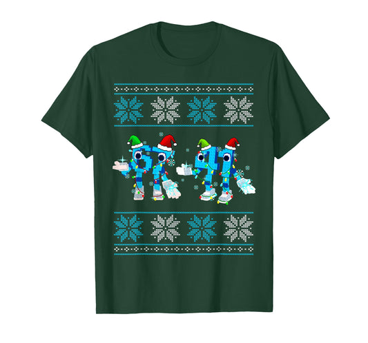 Funny 67 and 41 Christmas Ugly Sweater for Boys Kids Teens T-Shirt
