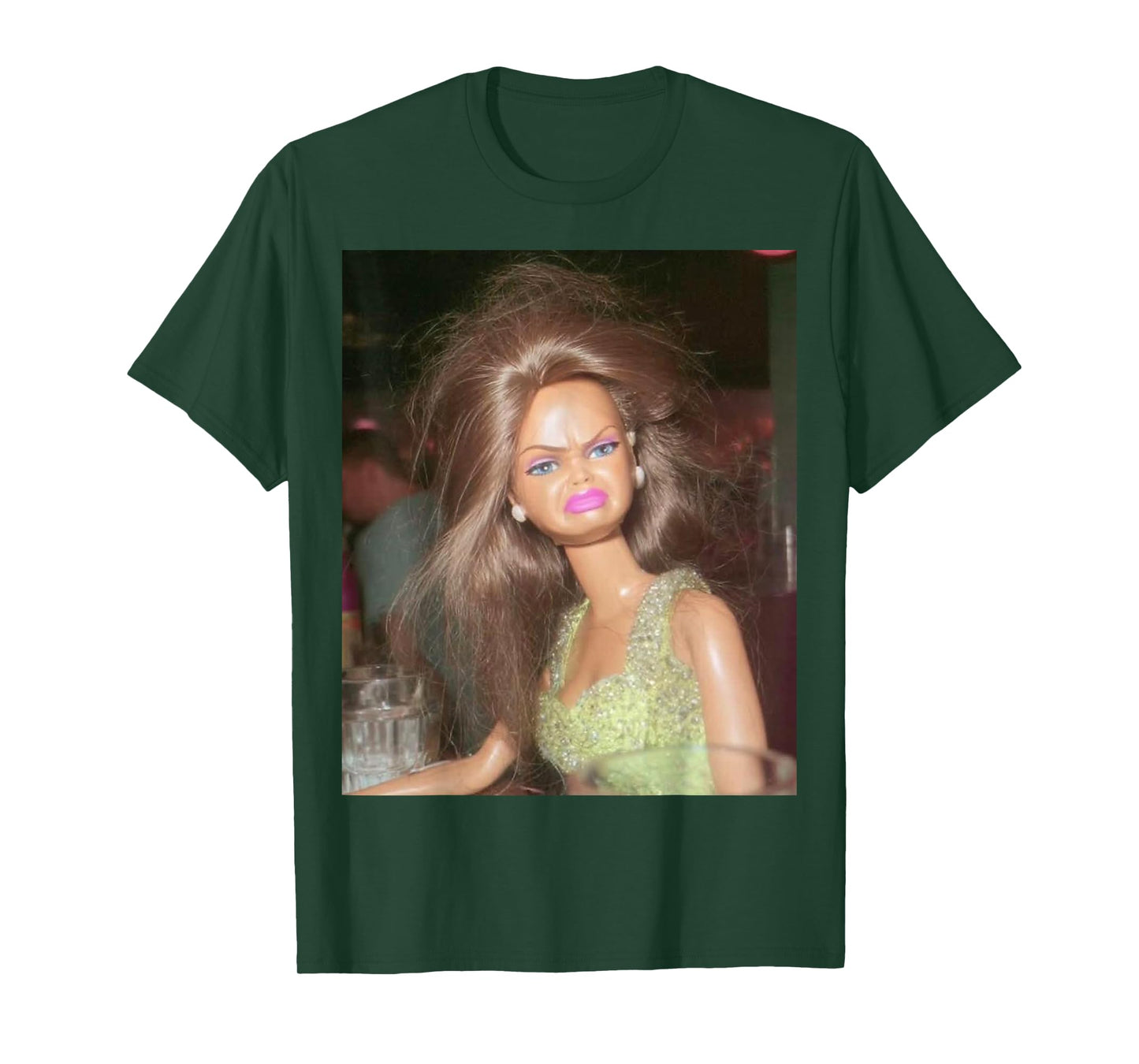 Funny Disgusting Doll face Meme Hilarious Sarcastic Gift Tee T-Shirt