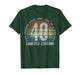 40 Year Old Gifts Vintage 1986 Limited Edition 40th Birthday T-Shirt