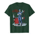 Code Blooded ER Nurse Emergency Room Department Skeleton Tee T-Shirt