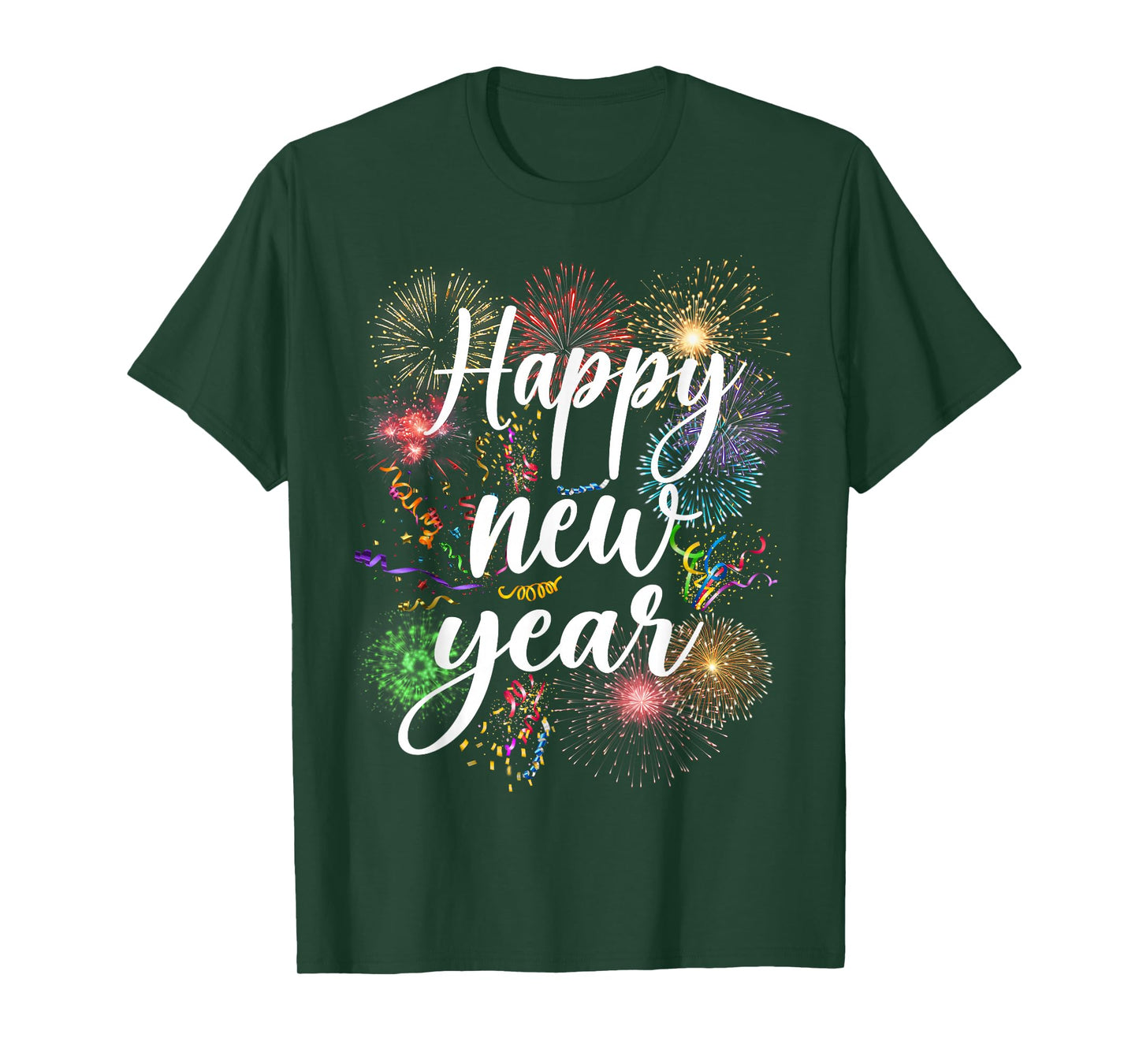 Happy New Year 2026 Firework Family Matching Men Women Kid T-Shirt