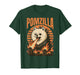 Pomzilla Pomeranian Vintage Monster Pom Dog Lover Funny T-Shirt