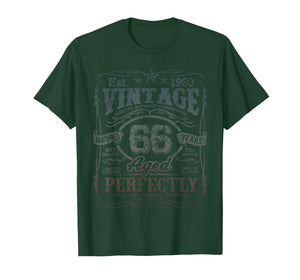 Vintage 1960 Limited Edition Shirt 66 Year Old 66th Birthday T-Shirt