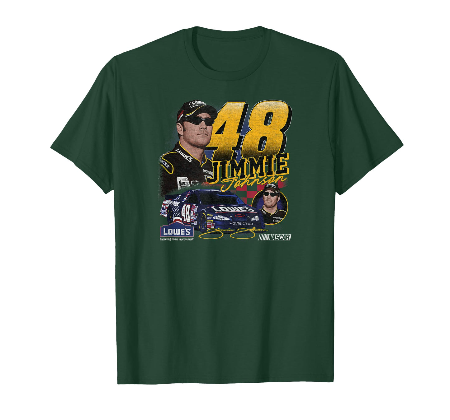 NASCAR - Jimmie Johnson # 48 - Historical Drivers T-Shirt