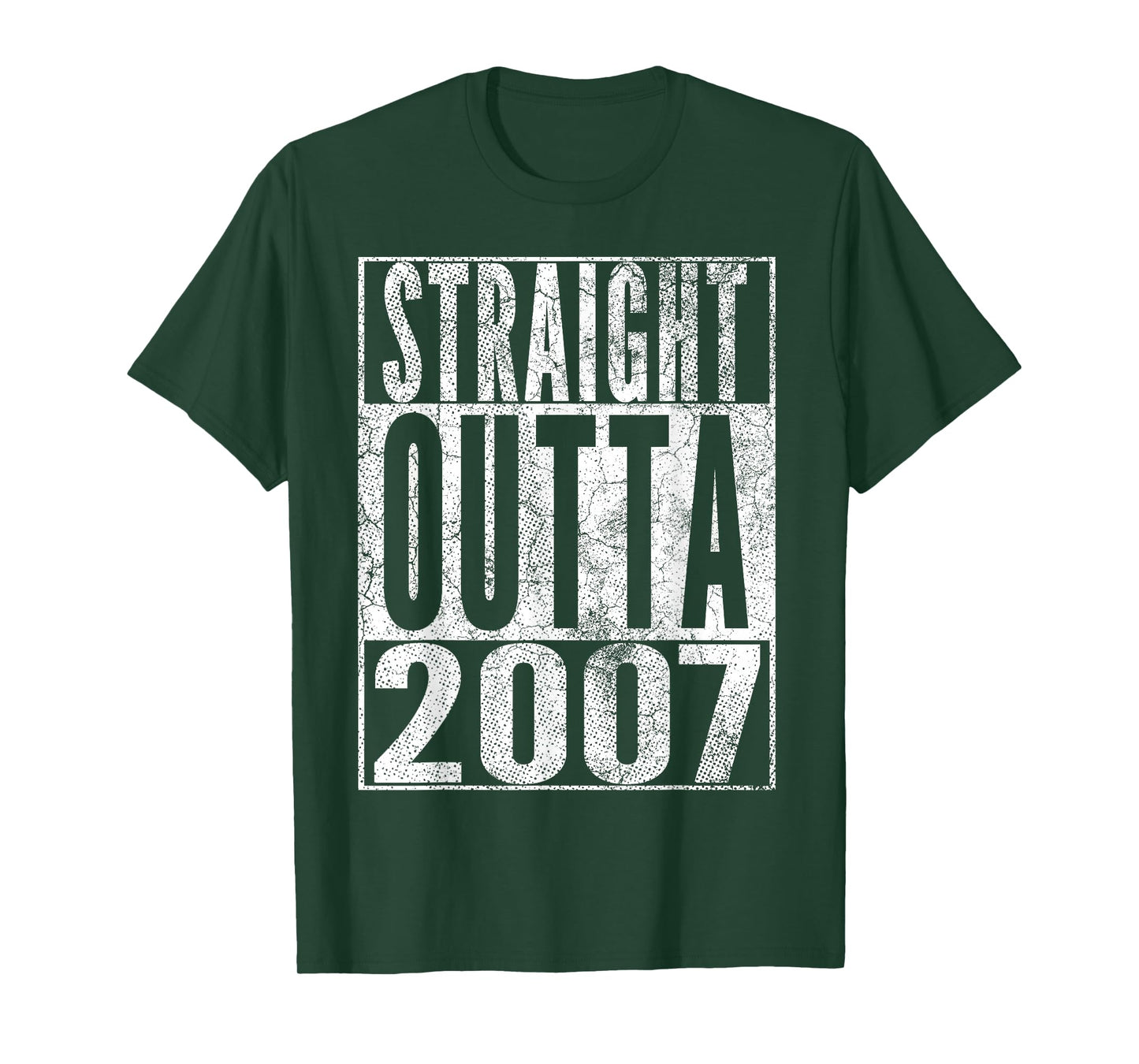 Vintage 2007 19th Birthday 19 Years Old Retro Men Women T-Shirt