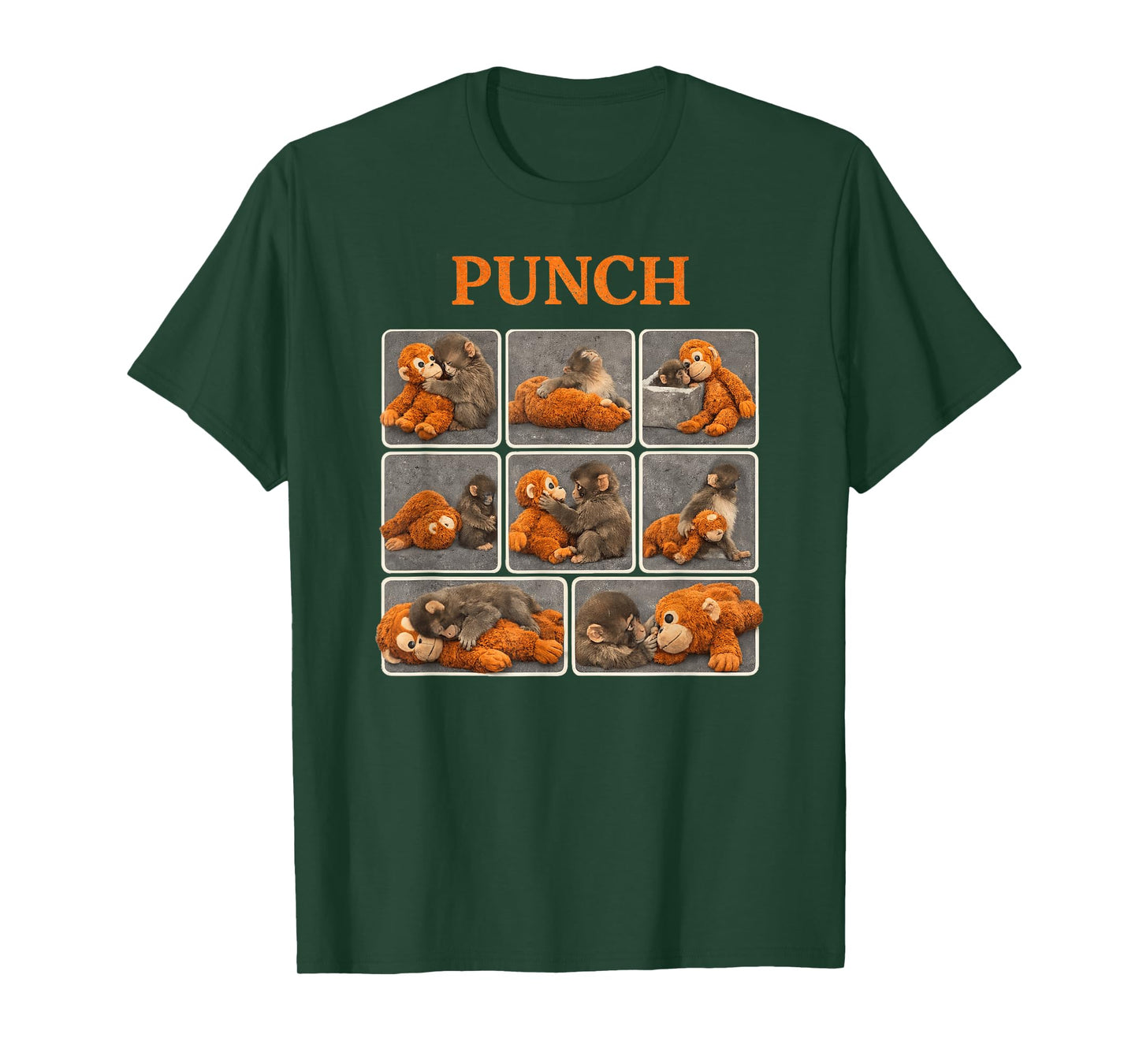 Cute Monkey Punch T-Shirt