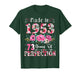 73 Year Old Made in 1953 Floral 73th Birthday Women T-Shirt