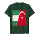 Nigeria Turkey Half Flag Turkiye Nigerian Turkish Heritage T-Shirt