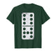 67 Meme Dominoes Funny Six Seven Domino T-Shirt