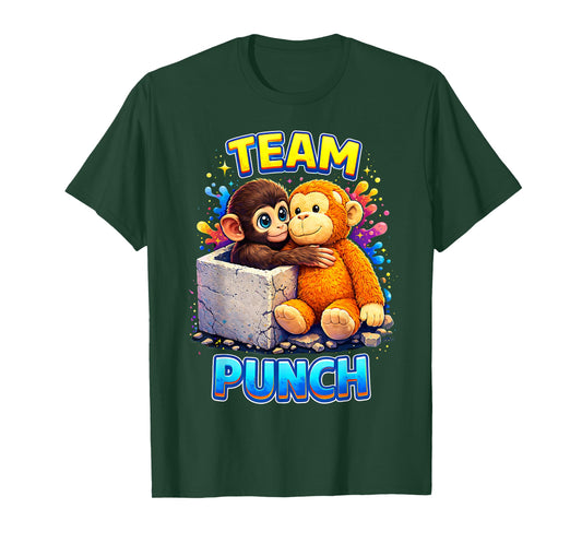 Cute Baby Monkey Named Punch Shirt Punch Monkey Supporter T-Shirt