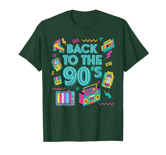 Back to The 90s Retro Vintage Throwback for Men Women Kids T-Shirt