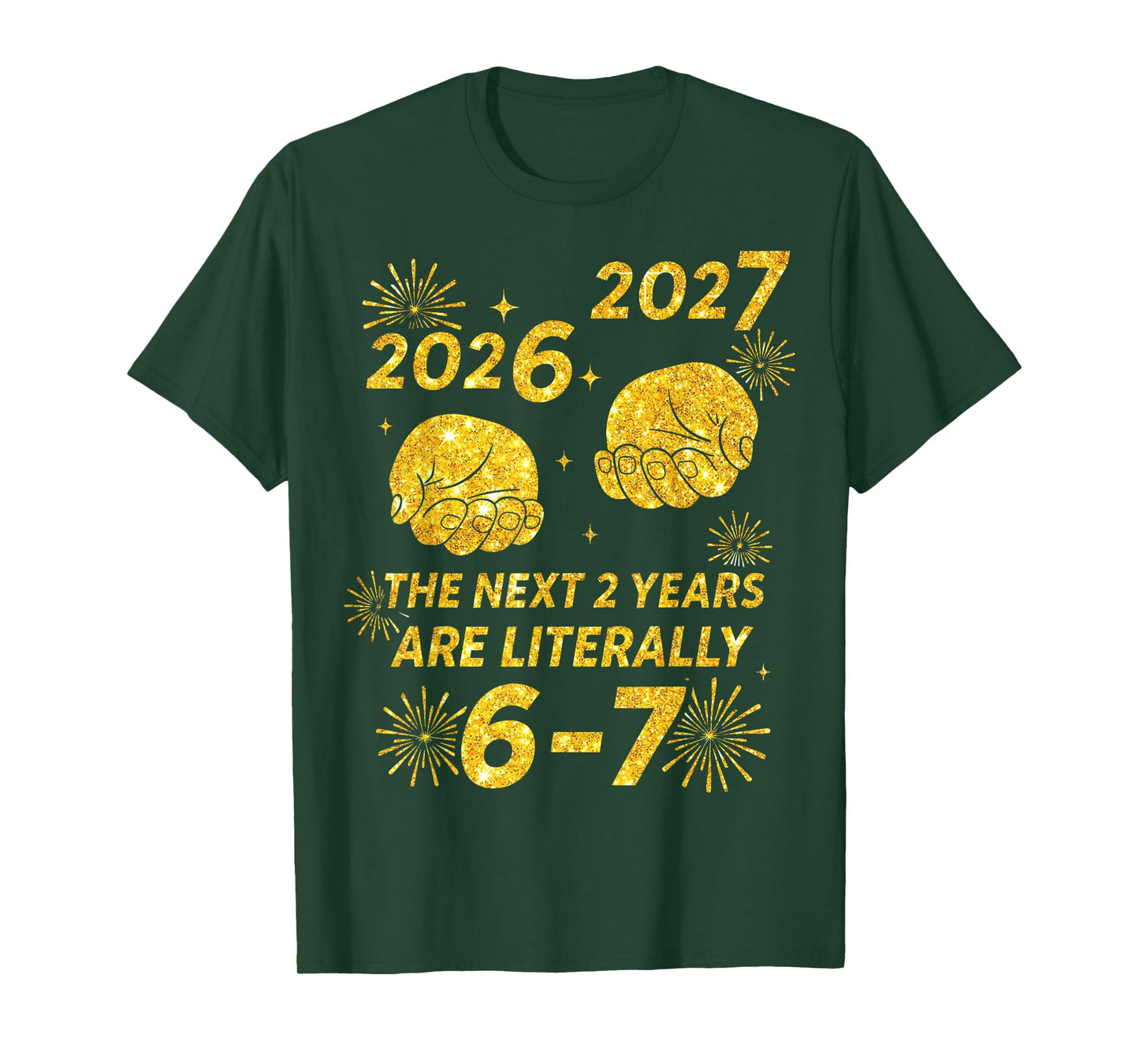 67 NYE 2026 Funny Boys Kids New Years Eve Party 6 7 Meme 6-7 T-Shirt