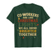 Co-Workers are Like Christmas Lights Funny Holiday Retro T-Shirt