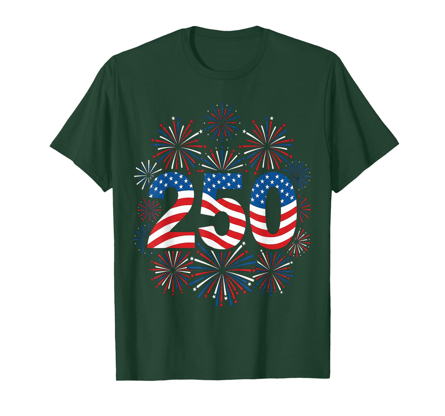 250th Anniversary USA Shirt Patriotic Freedom 4th of July T-Shirt