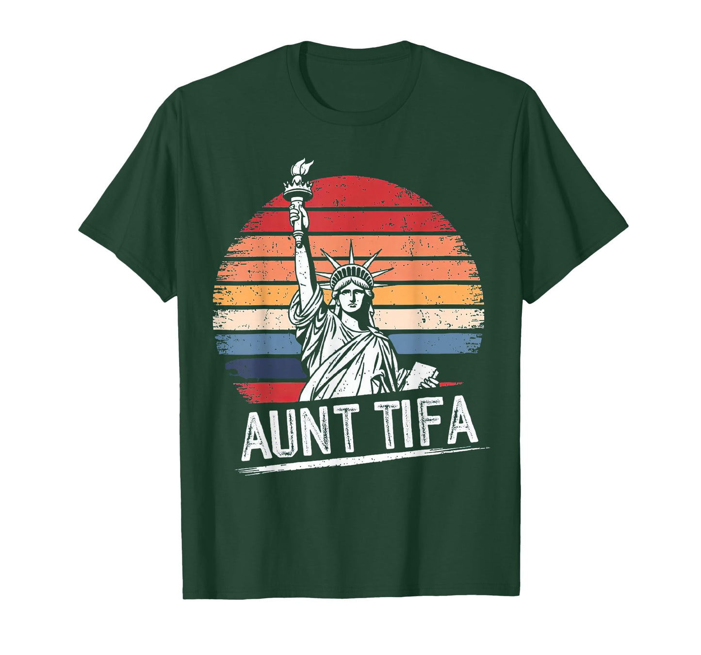 Funny Aunt Tifa Meme Retro Vintage T-Shirt