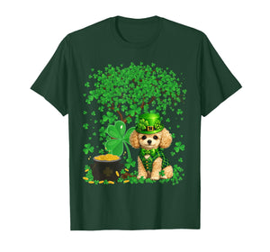 Funny Poodle Dog Shamrock St Patrick's Day T-Shirt
