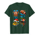 Christmas Football Drip for Boys Men Ice Cream Drip Xmas T-Shirt