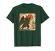 Mothman Samurai Japanese Warrior Costume Sumi-e Art Funny T-Shirt